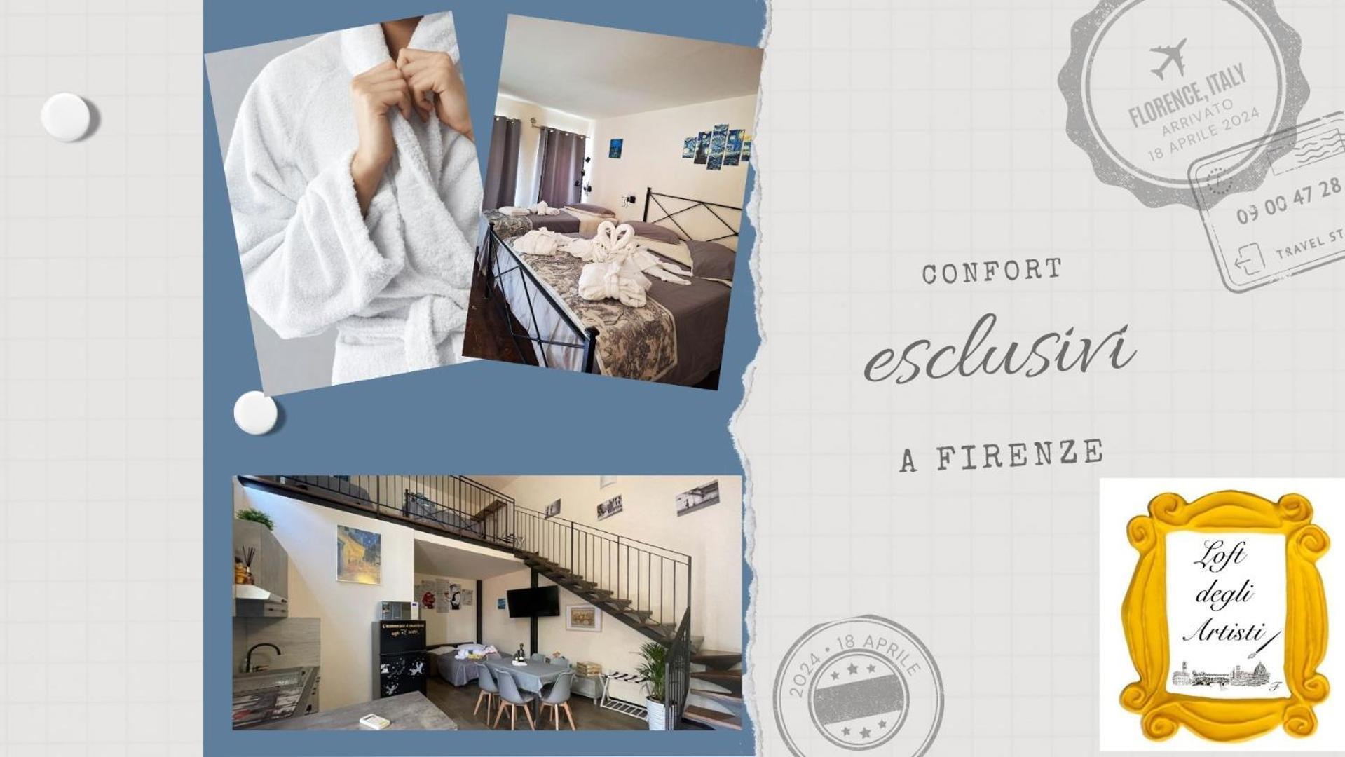 דירות פירנצה Exclusive Loft Degli Artisti מראה חיצוני תמונה